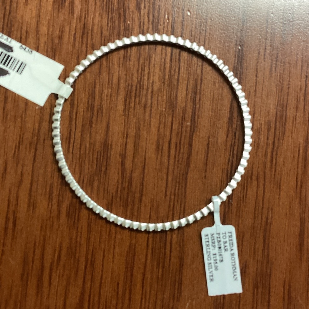 Frieda Rothman sterling silver bracelet